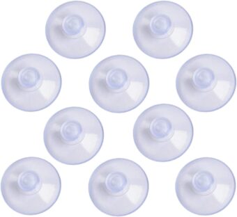 10 Pcs Radar Detectors Suction Cups for Clear Cobra Escort and Beltronics Radar Detector Mount