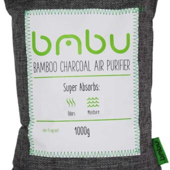 1000g Large Bamboo Charcoal Air Purifier Bag - Car Deodorizer/Car Freshener - Remove Odor and Control Moisture in Your RV, Camper, SUV, Car, Truck, Closet, Mobile Home, Storage...