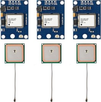 3 Set GY-NEO6MV2 NEO-6M GPS Module NEO6MV2 with Flight Control EEPROM MWC APM2.5 Large Antenna for for Arduino EEPROM APM 2.5 (3PCS)