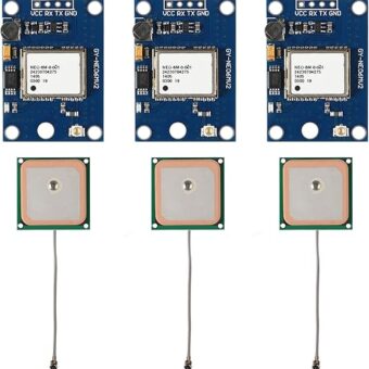 3 Set GY-NEO6MV2 NEO-6M GPS Module NEO6MV2 with Flight Control EEPROM MWC APM2.5 Large Antenna for for Arduino EEPROM APM 2.5 (3PCS)