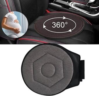 360 Degree Swivel Seat Cushion for Car/Portable Rotating Memory Foam Car Seat Pad/ Non-Slip Auto Round Disc Rotary Chair Cushions Pad for Elderly or Those with Limited Mobility...