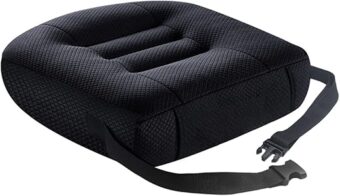 Adult Booster Seat for Car, Car Booster Seat for Short Drivers, Butt Cushion for Office Chairs, Driver Seat Cushion, Car Seat Cushions for Driving, 17"*17",4"