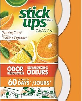 Air Wick Stick Ups Air Freshener, Sparkling Citrus, 2ct