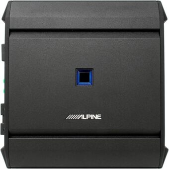 Alpine S-A60M, S Series Class D Monoblock Subwoofer Amplifier, 600 Watts