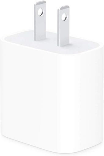 Apple 20W USB-C Power Adapter - iPhone Charger with Fast Charging Capability, Type C Wall Charger