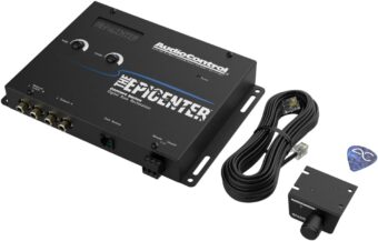 AudioControl Epicenter Digital Bass Control Processor, Car Audio Enhancer with Wired Remote Control (Black)