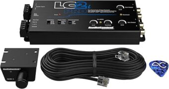 AudioControl LC2i PRO 2-Channel Line Output Converter with Wireless Qi Universal Phone Charger Kit. Impedance Matching, AccuBASS, GTO, Audio Signal Sense, 12V Turn-On and ACR-1...