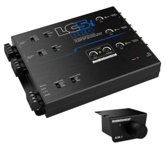 AudioControl LC5iPRO 5-Channel Line Out Converter with AccuBASS, Superior Sound Quality Audio with Seamless Integration, ACR-1 Dash Remote Included