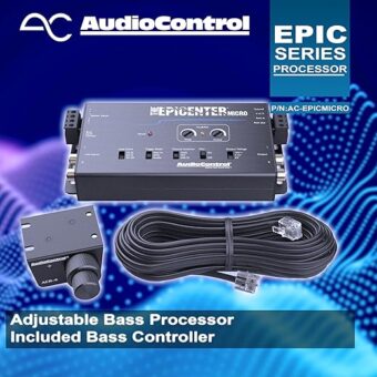 AudioControl The Epicenter Micro Bass Restoration Processor & Line Output Converter (Renewed)