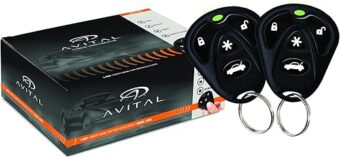 Avital 4105L 1-Way Remote Start System with 4-Button Remote