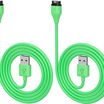 AWINNER Compatible with Garmin Watch Charger Cable (USB A -2 Pack)