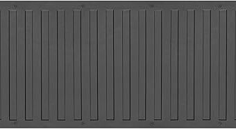 BDK-MT-600A Heavy-Duty Utility Truck Bed Tailgate Mat, 60" x 19.5" – Extra Thick Rubber Cargo Liner for Pickup Trucks with Universal Trim-to-Fit Design - Black