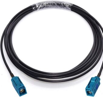 Bingfu Fakra Z Female to Female Vehicle Antenna Extension Cable 3m 10 feet for Car Stereo Android Head Unit GPS Navigation FM AM Radio Sirius XM Satellite Radio 4G LTE TEL...