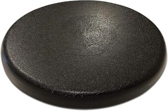 Black Bucket Lid Seat for 5 gallon bucket by Bucket Lidz