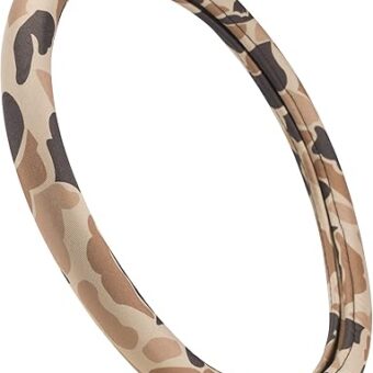 Browning Steering Wheel Covers for Car, Truck, and SUV, Durable Steering Wheel Cover Protection, Tan Duck Camo