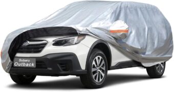 Car Cover Custom Fit Subaru Outback (1994-2024) Waterproof for Automobiles, Oxford Sun Rain Dust Snow Protection (Ships from US Warehouse, Delivery 3-8 Days)