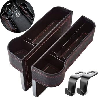 Car Seat Gap Filler Organizer, Multifunctional Car Seat Organizer, Car Seat Organizer, Car Accessories with Car Seat Storage Organizer