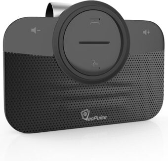 Car Speakerphone B-PRO 2 Hands-Free kit, 6W Hi-Fi Speakers, with Bluetooth Automatic multipoint Cellphone Connection