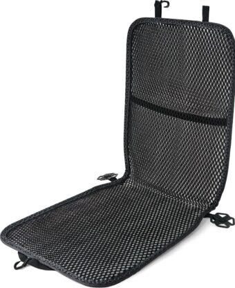 carrotez Cool Double Breathable 3D Air Mesh Car Seat Cushion pad, Cool Chair seat, car seat Pads, Home Office Chair, Wheelchair, 41" x 15" - Black