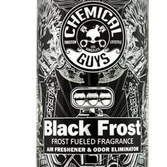 Chemical Guys AIR_224_16 Black Frost Air Freshener and Odor Eliminator, (Great for Cars, Trucks, SUVs, RVs, Home, Office, Dorm Room & More) 16 fl oz