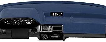 Coverking Dash Cover Mat Pad Custom Designed for Select GMC Terrain Dashboards: Polycarpet Material, Dark Blue