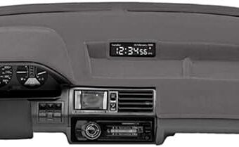 Coverking Dash Cover Mat Pad Custom Designed for Select Toyota Prius Dashboards: Velour Material, Charcoal