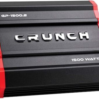 Crunch Ground Pounder GP-1500.2 1500 Watt 2 Channel Amplifier