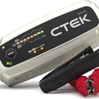 CTEK - 40-206 MXS 5.0 Fully Automatic 4.3 amp Battery Charger and Maintainer 12V