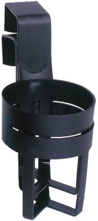 Custom Accessories 92206 Black Small Cup Holder, (Twin Pack)