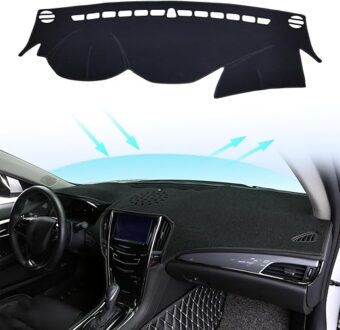 Dash Cover Mat for Hyundai Sonata 2014 2013 2012 2011 Sonata Dashboard Cover Mat Interior Accessories Nonslip Dash Board Protector Mat Sunshade Anti Glare Pad Carpet