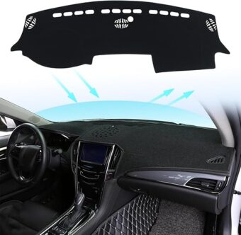 Dash Mat Dashboard Cover for 2019-2023 Dodge Ram 1500 2500 3500 Dash Cover for Dodge Ram 2023 2022 2021 2020 2019 Dash Board Cover for Dodge Ram Car