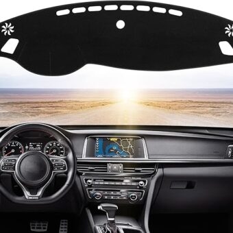 Dashboard Dash Cover Mat Carpet Compatible with 2016 2017 2018 2019 2020 Kia Optima