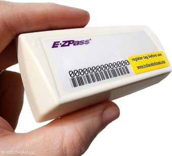 E-ZPass Transponder - Indiana Toll Road (ITRCC) (1-Pack)