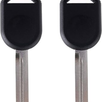 ECCPP fit for Ford Fusion F-150 Uncut Transponder Ignition Car Key (Pack of 2)