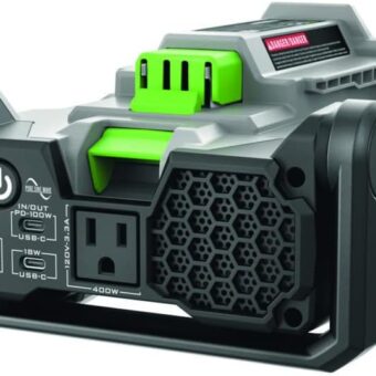 EGO Power+ PAD5000 Nexus Escape 400W Inverter, Battery and Charger Not Included 7.7 x 4.72 x 8.2 inches