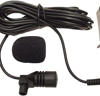 FingerLakes 3.5mm Microphone Assembly Mic for Car Vehicle Head Unit Bluetooth Enabled Stereo Radio GPS DVD