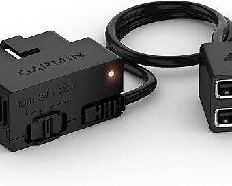 Garmin Constant Power Cable, Compatible with Garmin Dash Cam, Fits Vehicle's OBD-II Port for Power Even When Parked and Turned Off