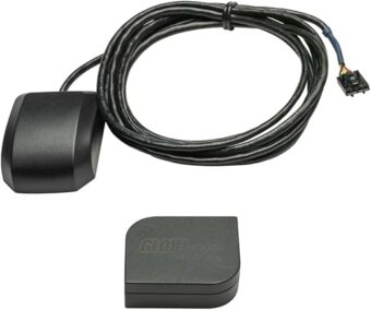 GlowShift GPS Speedometer Sensor Adapter Kit for Speedometer Gauges - Antenna Installs to Roof or on Trunk