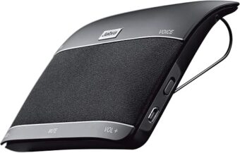 Jabra 100-46000000-02 Freeway Bluetooth in-Car Speakerphone (U.S. Retail Packaging)