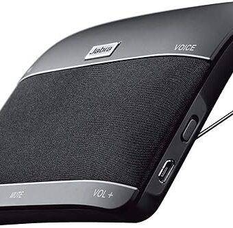 Jabra 100-46000000-02 Freeway Bluetooth in-Car Speakerphone (U.S. Retail Packaging)