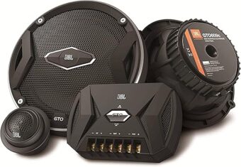 JBL GTO609C 270 Watts 6-1/2" Premium Car Audio Component Stereo Speaker System with Patented Plus One Woofer-Cone Technology