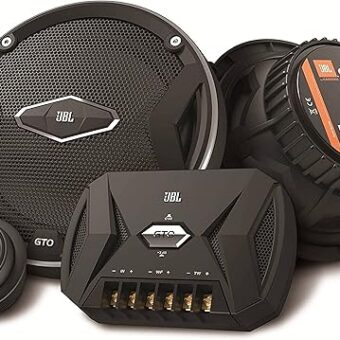 JBL GTO609C 270 Watts 6-1/2" Premium Car Audio Component Stereo Speaker System with Patented Plus One Woofer-Cone Technology