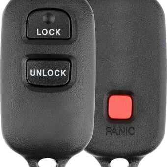 KeylessOption Just The Case Keyless Entry Remote Key Fob Shell