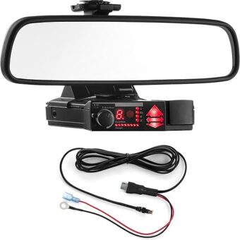 Mirror Mount + Direct Wire for Valentine V1 Radar Detectors - Gen 1 and Gen 2 (3001204)