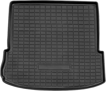 Mixsuper Cargo Liner for Ford Explorer 2011-2019, All Weather Trunk Mat 3D Anti-Slip Rear Trunk Liner Black