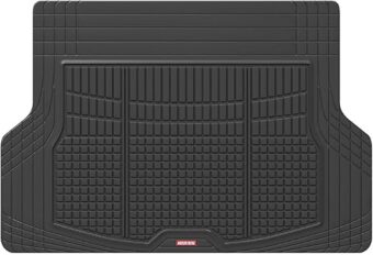 Motor Trend Premium FlexTough All-Protection Cargo Mat Liner – w/Traction Grips & Fresh Design, Heavy Duty Trimmable Trunk Liner for Car Truck SUV, Black (OF-985-BK)