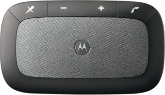 Motorola Mobile Accessories Sonic Rider SP-005BK/89589N Bluetooth Wireless In-Car Speakerphone New Version - Black - Retail, Silver