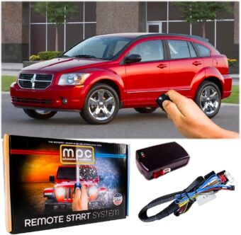 MPC Factory Remote Activated Remote Start Kit for 2008-2012 Dodge Caliber - Plug-n-Play - Key-to-Start - Firmware Preloaded