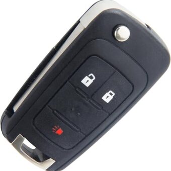 OHT01060512 Key Fob Shell Compatible with Regal Verano Camaro Cruze Equinox Impala Malibu Sonic Terrain Allure Encore Lacrosse