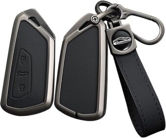 ontto Key Fob Case Fit for Volkswagen ID3 ID4 MK8 Golf 8 GTI for Seat Leon MK4